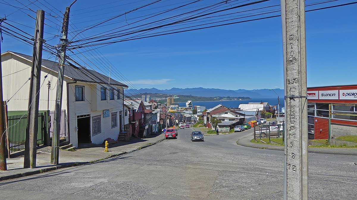 Puerto Montts Strassen