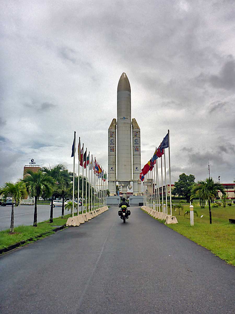 11 Weltraumbahnhof Kourou in Frz. Guyana