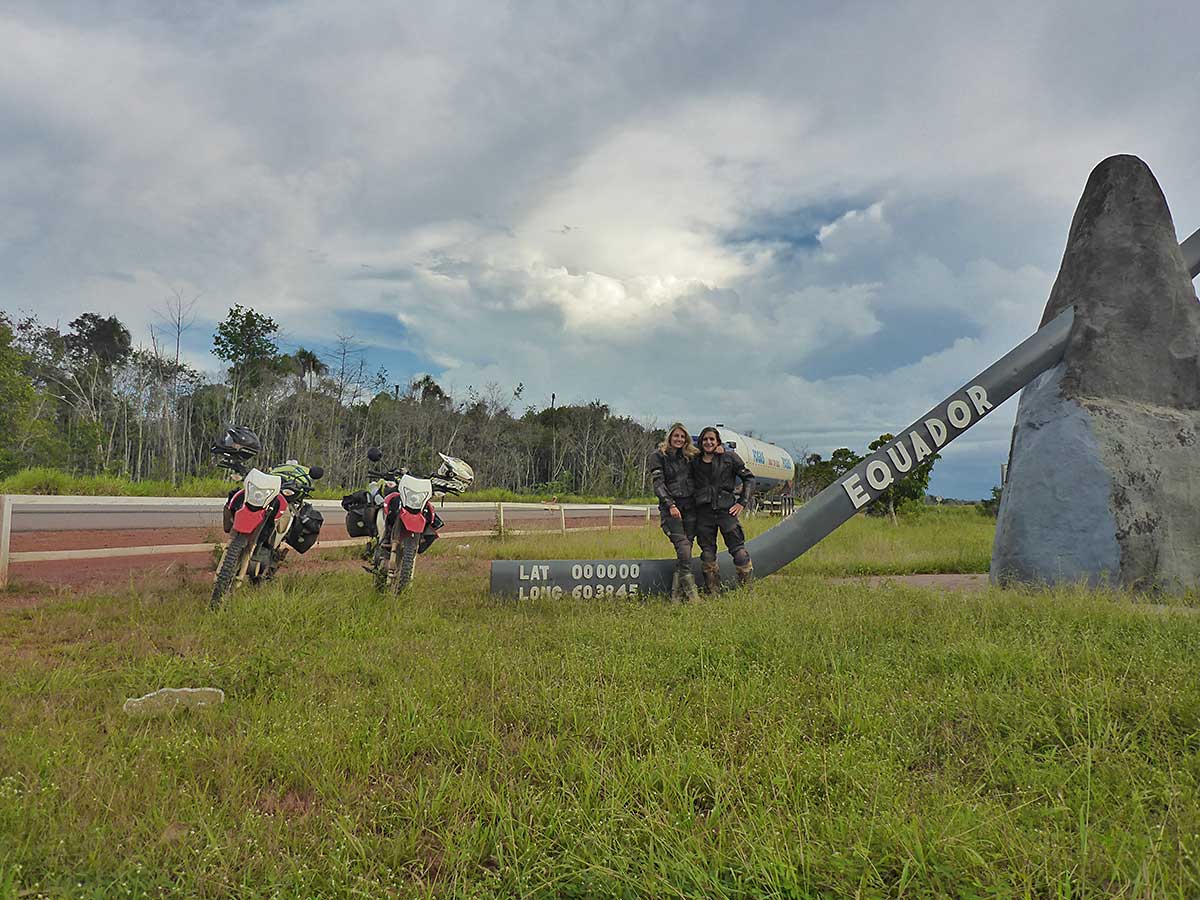 26 Das zweite Mal ueber den Aequator, nördlich von Manaus, Brasilien